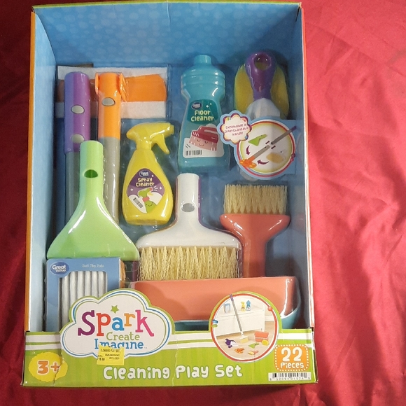 Spark Create Imagine Other - Spark Create Imagine Cleaning Play Set - Multicolor